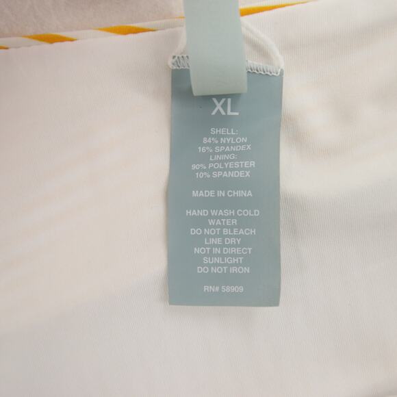 Antonio Melani x The Nat Note High Waist Striped Swim Bikini Bottom XL NWT - Picture 7 of 9